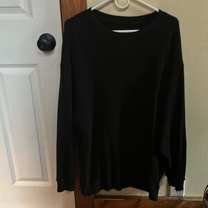 Aerie XL waffle knit shirt